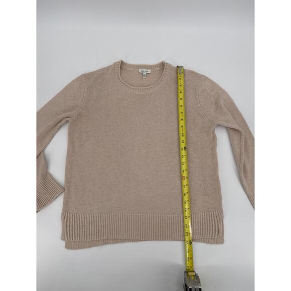 Ella Moss Super Soft pale Pink Crew Knit Sweater Size Small Lightweight EUC - Picture 4 of 6